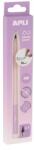APLI Töltőceruza, HB, hatszögletű, csereheggyel, APLI "Infinite", lila (LCA19936)