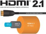 PremiumCord Cablu HDMI, Ethernet, 8K@60Hz, Versiunea 2.1, conectori auriti, 0.5m, PremiumCord, kphdm21-05