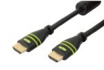 TECHLY Cablu HDMI tata - HDMI tata, High Speed, 5M, 4K , filtru de ferita, Techly, Negru, ICOC HDMI-FR-050