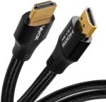 Vayox Cablu HDMI tata - HDMI tata, V2.1, 8K 60Hz, 48 Gbps, impletitura bumbac, 3M, Vayox, Negru, VA0031