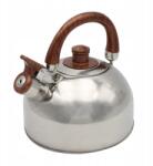 Brunbeste rozsdamentes acél vízforraló gázhoz síppal 2.5L ezüst (BB-2268) (BB-2268)