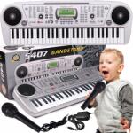 MalPlay Billentyűs Orgona Zongora Mikrofon Led Kijelző 54 Billentyű A Játékhoz (101796)