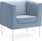 LD SEATING Quadra design karosszék, QU-K1-N0, fehér alapon