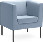 LD SEATING Quadra design karosszék, QU-K1-N1, fekete alapon