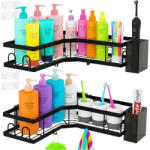 Ruhhy Fürdőszobai sarokpolc, 2 darabos szett