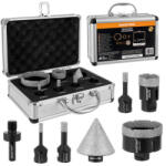 Bigstren Gyémánt lyukfűrészek 7 db-os, kőagyaghoz, betonhoz, csempéhez, koronákhoz M14 6-68 mm