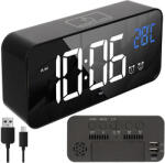 Malatec Elektronikus LED ébresztőóra 3, 7 V