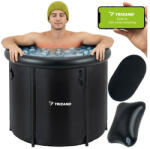 Trizand 320 literes téli fürdőhordó, jégfürdő, hordozható regenerációs medence+tartozékok
