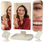 Soulima LED-es összecsukható kozmetikai tükör