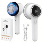 Malatec Univerzális akkus szösz eltávolító ruhákhoz, pulóverekhez, ruházathoz, kárpitozott bútorokhoz, kanapékhoz