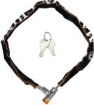 Malatec Kerékpár- és motorkerékpár-zár, 2 db erős kulcs, 65 cm