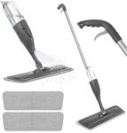 Ruhhy szórófejes felmosó, 300 ml-es tartály, 360°-ban forgatható + 3db mosható huzat