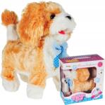 MalPlay Kutya Kutyus Kiskutya Interaktív Pórázon Ugat Elemmel Működik (106618)