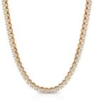 SAVICKI Тенис колие 585, бели диаманти 6.900ct 3.8 мм 42 см
