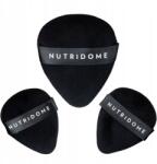 Nutridome Púderdoboz szett arc smink doboz 3db-os Powder Puff Nutridome (Puszki do pudru 3 szt zestaw puszek gąbeczka)
