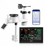 VEVOR Időjárás állomás 7 W 1 19, 05CM Va kijelző Wi-Fi-vel és alkalmazással (TYNQXZWIFI7586)