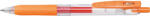 Zebra Zseléstoll 0, 5 mm Zebra Sarasa Clip, narancs (14319) - tintasziget