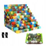  Mágneses építőkockák gyerekeknek Kockák, 2 figura, 100 darabos készlet (KLOCKI MAGNETYCZNE MINECRAFT GIGA ZESTAW 100e)