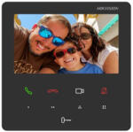 Hikvision DS-KH6110-WE1 IP video-kaputelefon beltéri egység; 4.3" TFT érintő kijelző; 480x272 felbontás; WiFi (DS-KH6110-WE1) - digipont