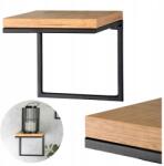 e-floor Virágágyás Falra Akasztható Loft Virágtartó Polc Tölgy 19x20cm (TZEF0001)