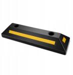 Vevor Parkolókorlát 2db 54, 8x15, 8x9, 4CM Fényvisszaverő csíkos gumi