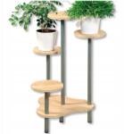 KESPER Modern Virágágyás Négy virágtartó állvány sonoma tölgy dekoratív 72 cm (17277)