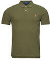 Ralph Lauren Rövid ujjú galléros pólók POLO AJUSTE SLIM FIT EN COTON BASIC MESH Zöld EU XL