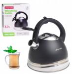 Kamille Hagyományos Vízforraló Síppal rozsdamentes acél Gáz Indukciós Kamille 3.0L (KM0860)