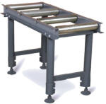 OPTIMUM MSR 4 Anyagtovábbító asztal 4db görgővel 500kg/m (360x1000x650-950mm) (OPTIMUM-3357610)