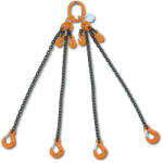 BETA 8098 D7-4 rögzítő emelőheveder közelítő horgokkal 4 karos lánc, táskában (ROBUR 8098/4 C7A) (BETA-080980024)