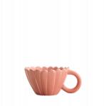 Homla Rasset bögre virággal rózsaszín 150 ml Homla (242992)