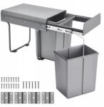  SucceBuy Kihúzható Szemeteskosár 20Lx2 Rejtett Konyhai Szemeteskosár (CFLJTDTHSST4)