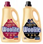 Woolite Folyadék Szett Fekete És Keratin Színű Mosáshoz 2X 3.6L Készlet