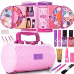 MalPlay Sminkfestő Készlet Kozmetikumok Bőrönd Láda Árnyékok Gyerekeknek (108800)