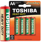 Toshiba cink elem AA LR6 R6 1.5V erős 4 db-os bliszteres kiszerelésben (TOSBAT0310A)
