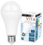 Masterled LED izzó E27 A65 gömb alakú 18W 1440lm 6200K Hideg 240° Vita Masterled (ZZPROB1104)