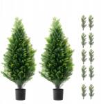  Mesterséges Cédrus Magasság 91, 4CM A-alakú 2 db Anyag Pe (XSRGXJS36YCAQ)