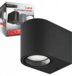 Masterled Luna Masterled kerti fali lámpa, kültéri, GU10, fekete, IP44 (LVTOPR0410)