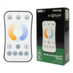 Ecolight RF érintős távirányító CCT V2 és V2-L vezérlőkhöz, 1 zónás fehér fényerőszabályzóval, R7-1 Ecolight (ECOAKC0526)