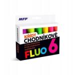 MFP kréták M járda fluo kerek 6 db-os színkeverék doboz (6320142)