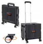 Vevor Składany Wózek Na Zakupy 364x310x892mm 2, 52KG Pp I Gumowych (BXSGWCZCZLDW44)