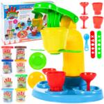 MalPlay Gyurma Plasztikus Massza 8 Db 400G Színes Borotva Tartozékok Sablon (5901924216957)