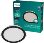 Philips LED Panel Süllyesztett LED Lámpatest 12.5W 1240lm 3000K Fekete Meson Philips (8721103131294)