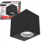 Masterled Kerti lámpatest, kültéri fali lámpa, GU10, 60°, fekete, IP44, Lida Masterled (LVTOPR3720)