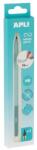 APLI Töltőceruza, HB, hatszögletű, csereheggyel, APLI Infinite , türkizkék (19934)