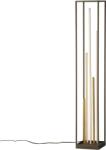Fischer & Honsel modern állólámpa grid fekete arany fhl40519 (40519)