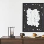 Fischer & Honsel modern asztali lámpa samu bézs fekete szürke fhl50622 (50622)