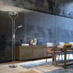 Fischer & Honsel modern állólámpa davos nikkel fhl40469 (40469)