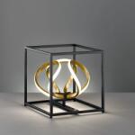 Fischer & Honsel modern asztali lámpa gesa fekete fhl50323 (50323)