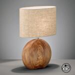 Fischer & Honsel skandináv asztali lámpa tobse faipari fhl50608 (50608)